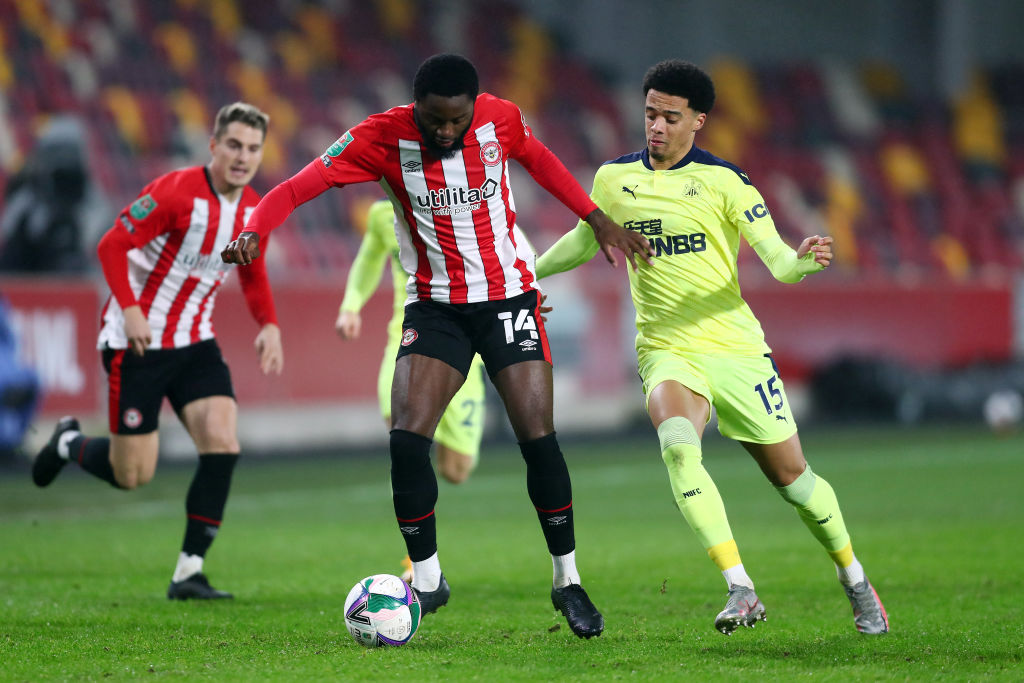 Brentford v Newcastle United - Carabao Cup Quarter Final