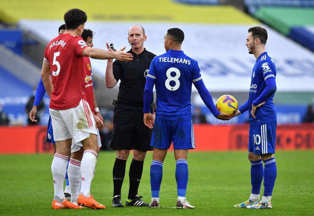Leicester City v Manchester United - Premier League