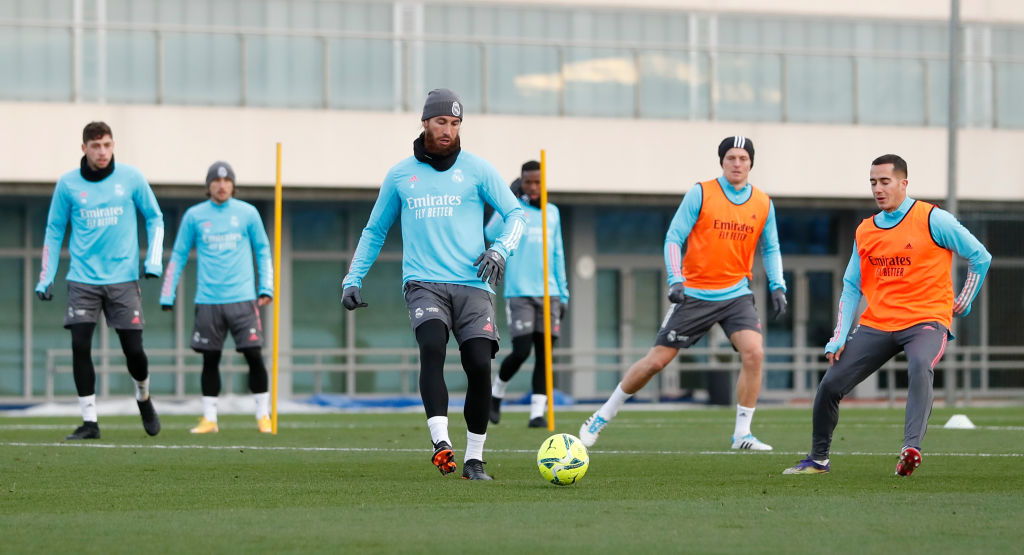 Real Madrid Training Session
