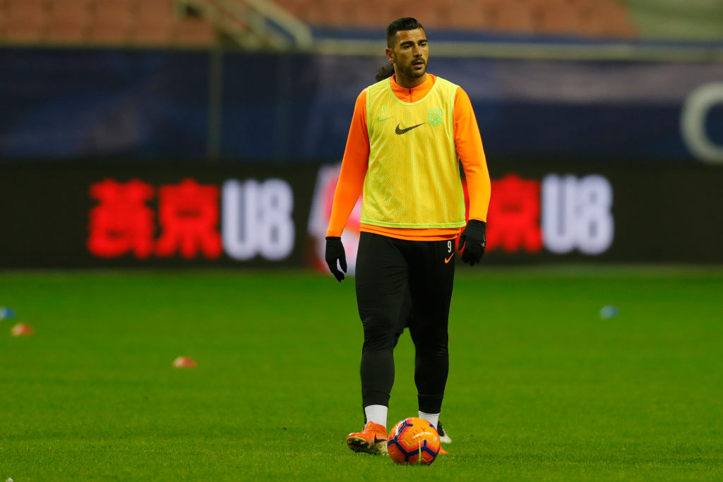 2019 CFA Cup Final - Shanghai Greenland Shenhua v Shandong Luneng Taishan: Pregame Training & Press Conference