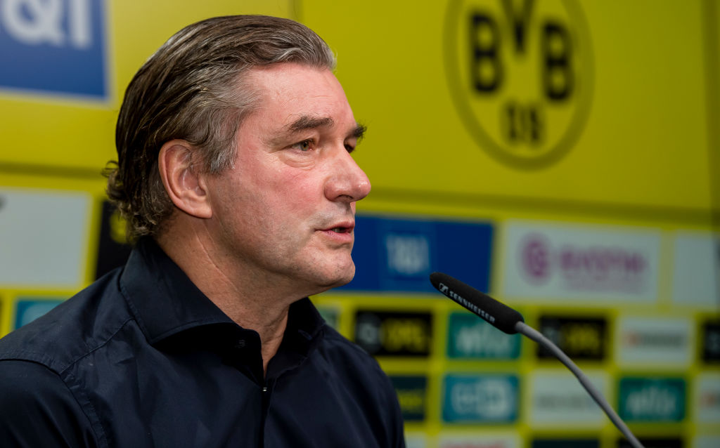 Borussia Dortmund Training And Press Conference