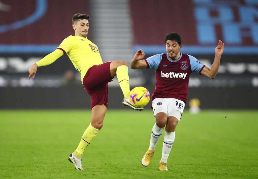 West Ham fans credit Pablo Fornals for his display against Burnley