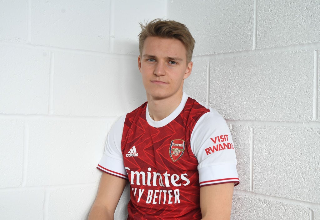 Arsenal Unveil New Loan Signing Martin Odegaard