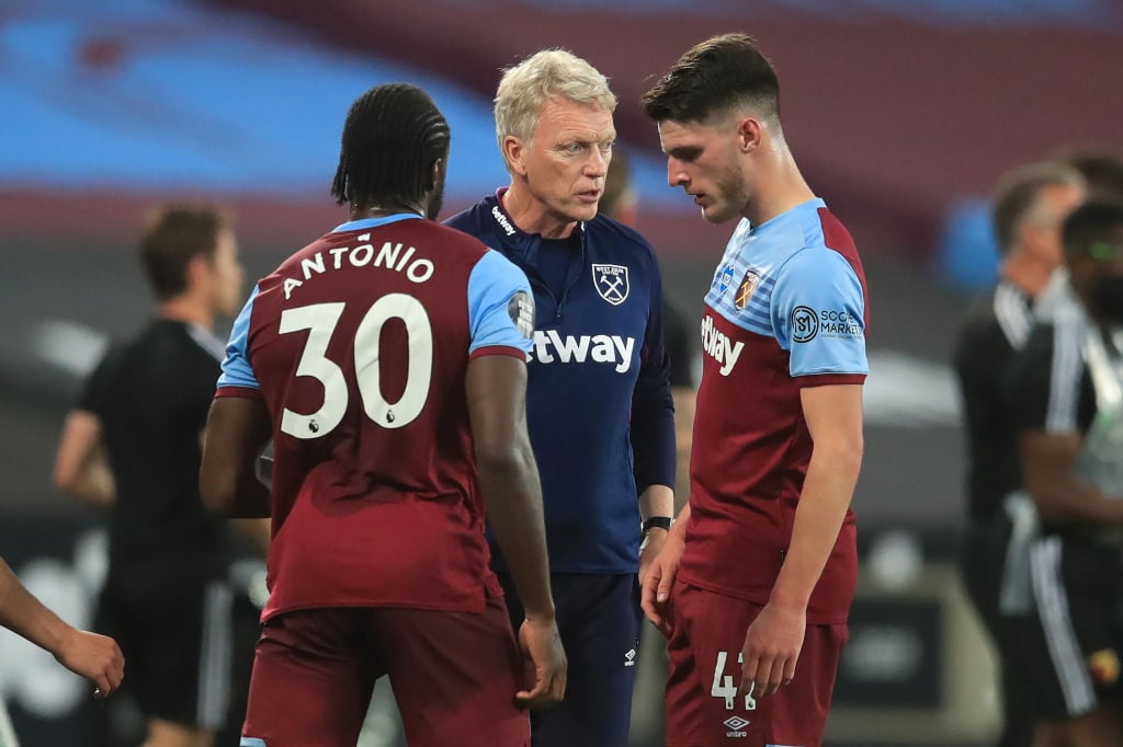 'I don't like': Moyes shares the one thing he hates saying in front of Declan Rice