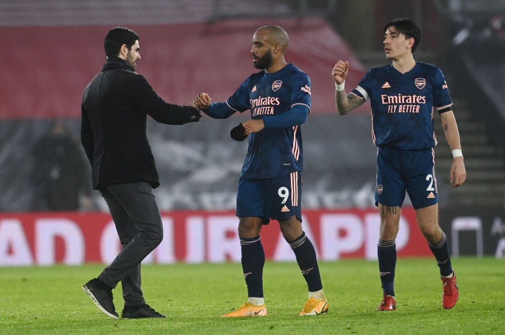 Mikel Arteta makes claim about the future of Alexandre Lacazette at Arsenal