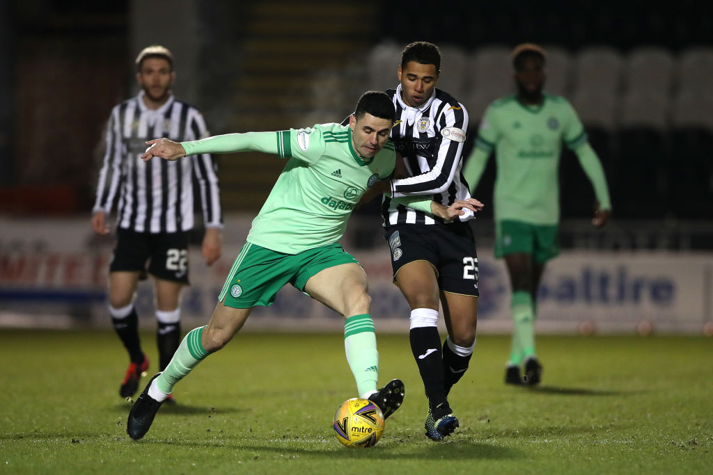 Celtic fans blown away by display from Tom Rogic in St Mirren victory