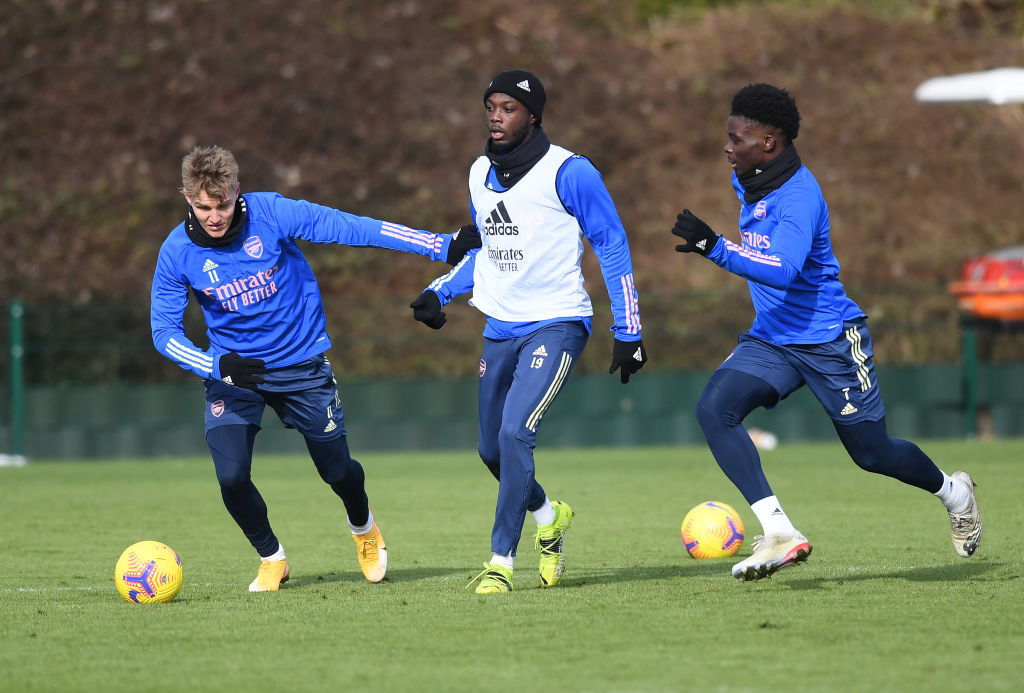 Arsenal Training Session