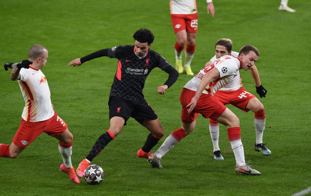 RB Leipzig v Liverpool FC - UEFA Champions League Round Of 16 Leg One