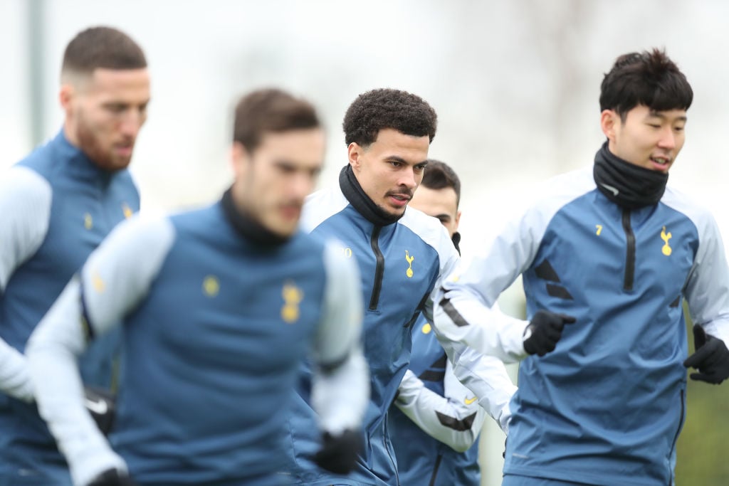 Tottenham Hotspur Training Session