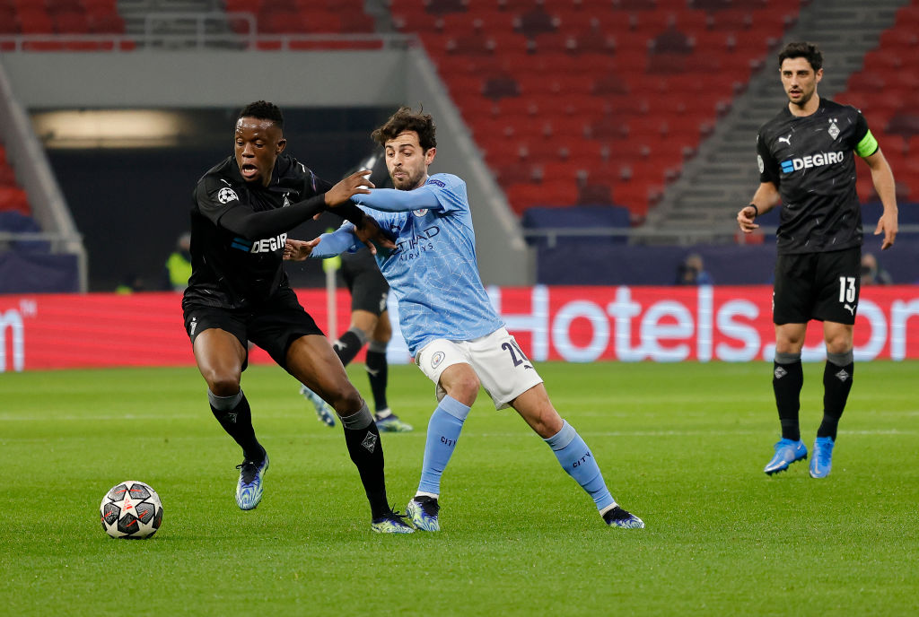 Borussia Mönchengladbach v Manchester City - UEFA Champions League Round Of 16 Leg One