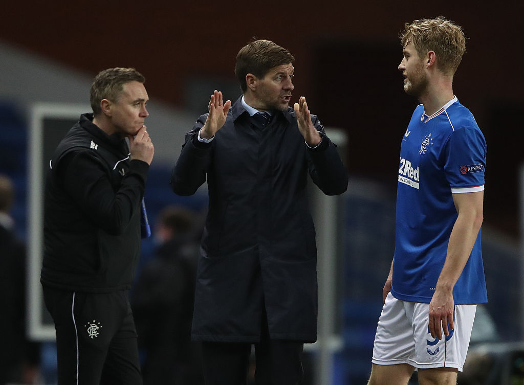 Rangers FC v Royal Antwerp FC  - UEFA Europa League Round Of 32 Leg Two