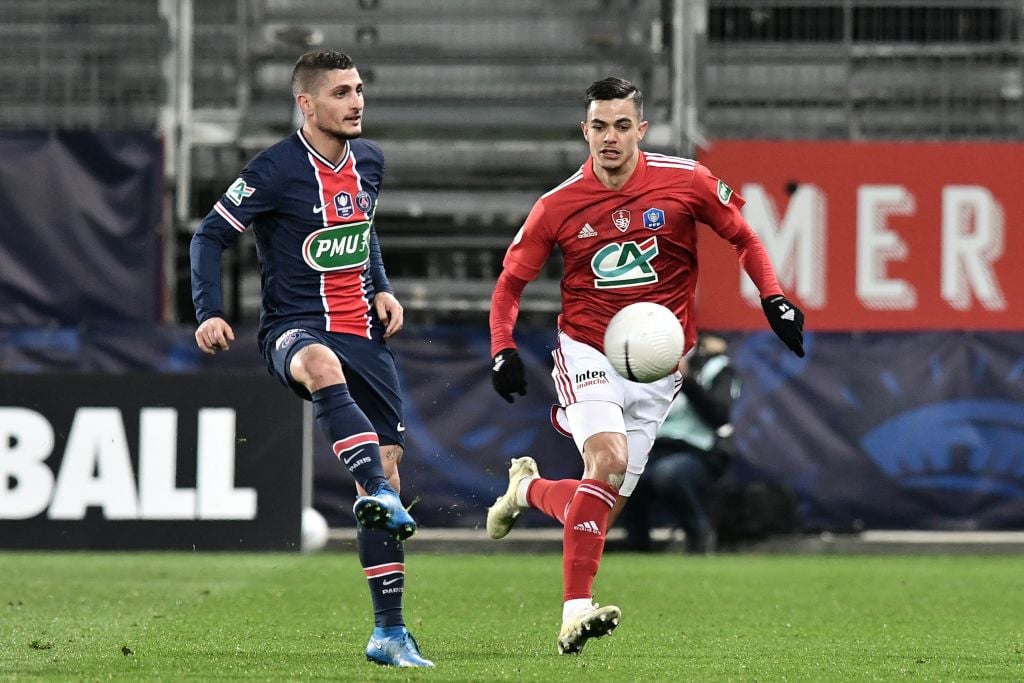 FBL-FRA-CUP-BREST-PSG