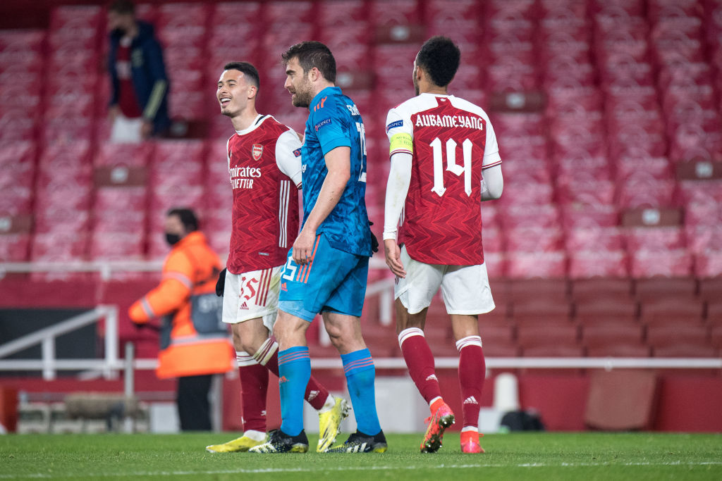 Arsenal v Olympiacos - UEFA Europa League Round Of 16 Leg Two