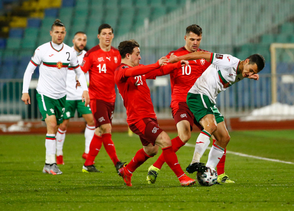 Bulgaria v Switzerland - FIFA World Cup 2022 Qatar Qualifier