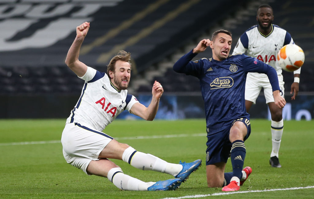 Tottenham Hotspur v Dinamo Zagreb - UEFA Europa League Round Of 16 Leg One