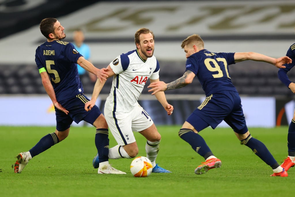 Tottenham Hotspur v Dinamo Zagreb - UEFA Europa League Round Of 16 Leg One