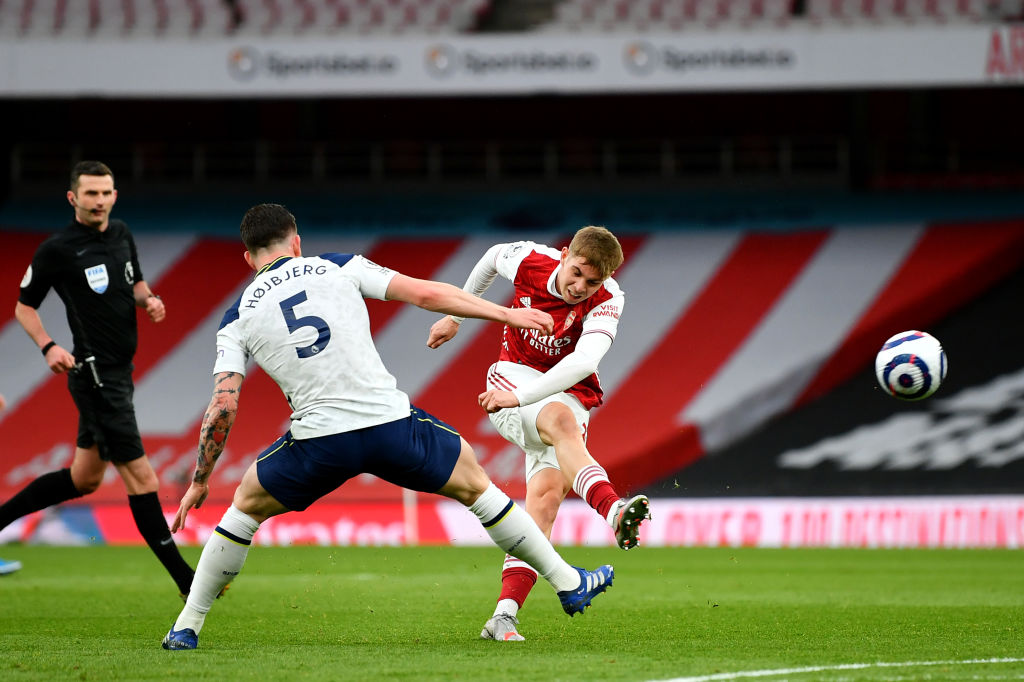 Arsenal starlet Emile Smith Rowe added to Telegraph's list of Europe's best youngsters