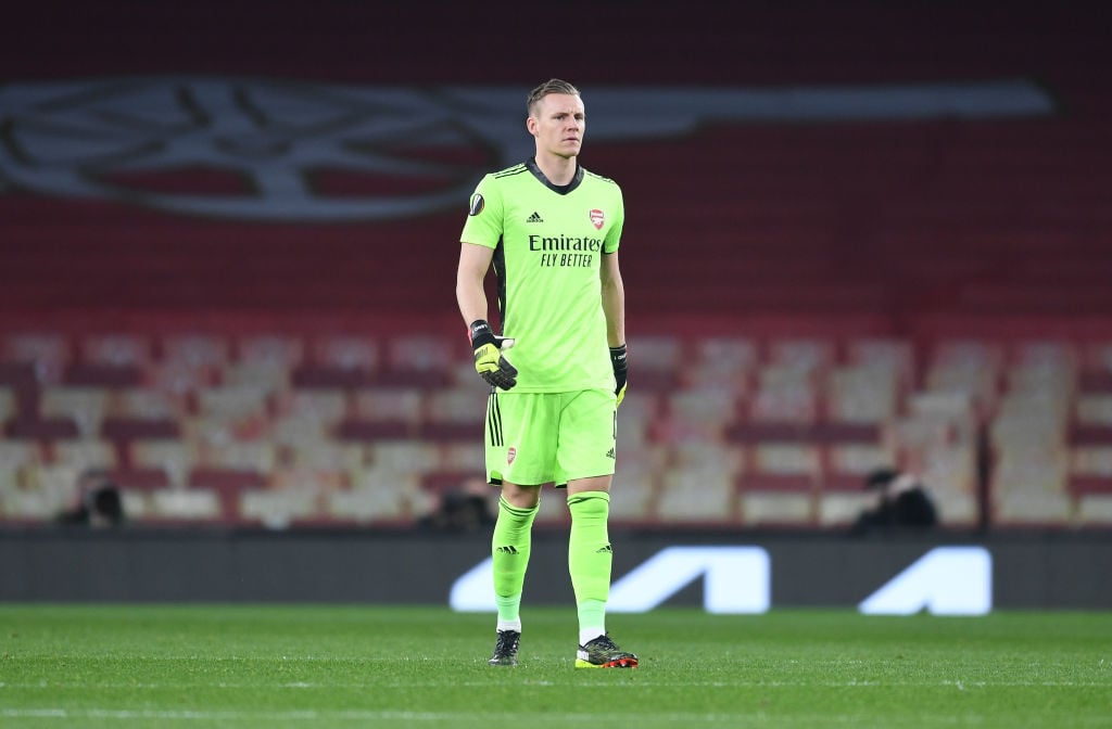 Bernd Leno's future at Arsenal is in doubt.
