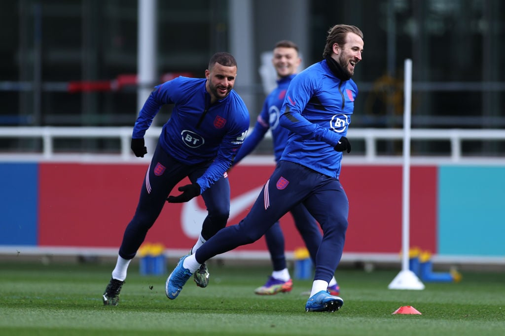 England Training Session
