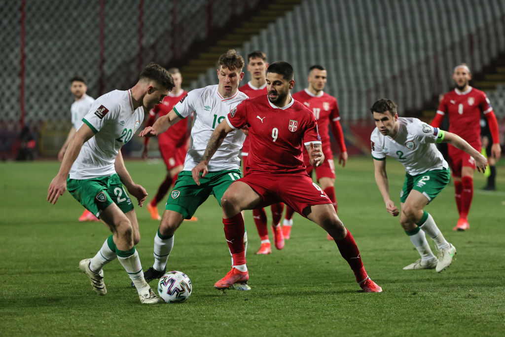 Serbia v Republic of Ireland - FIFA World Cup 2022 Qatar Qualifier