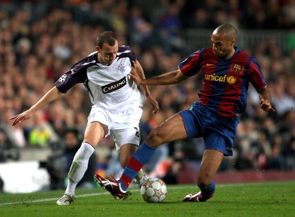 Barcelona v Rangers - UEFA Champions League