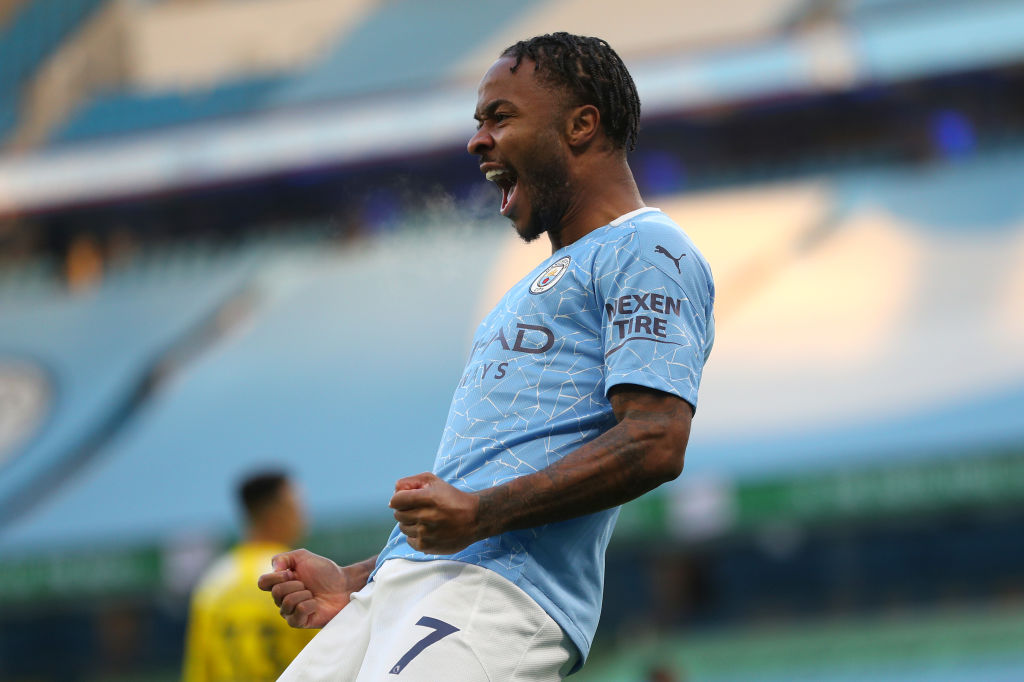 Raheem Sterling says £25m Englishman reportedly wanted by Liverpool is a ‘top player’