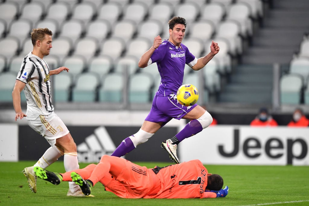 Tottenham linked pair Vlahovic and Damsgaard targeted by Inter and Juventus