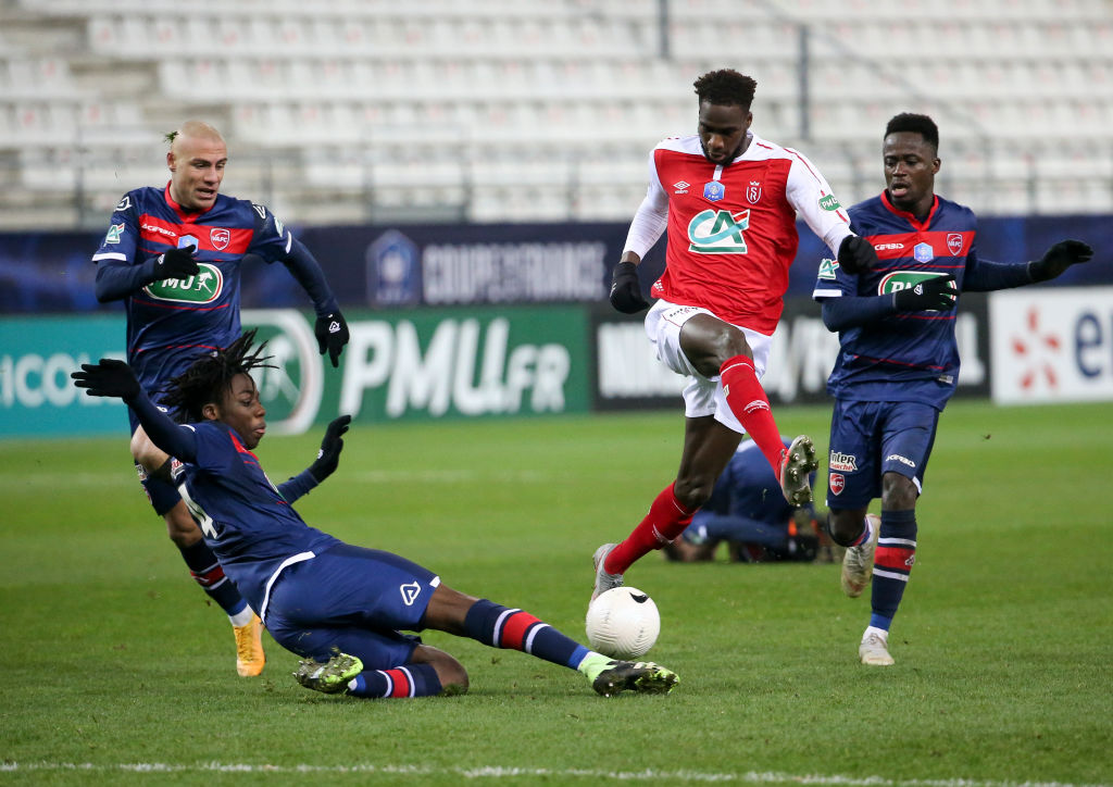 Stade de Reims v Valenciennes FC - French Cup