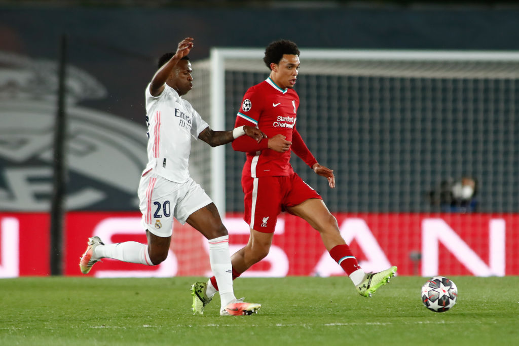Real Madrid v Liverpool FC - UEFA Champions League Quarter Final: Leg One