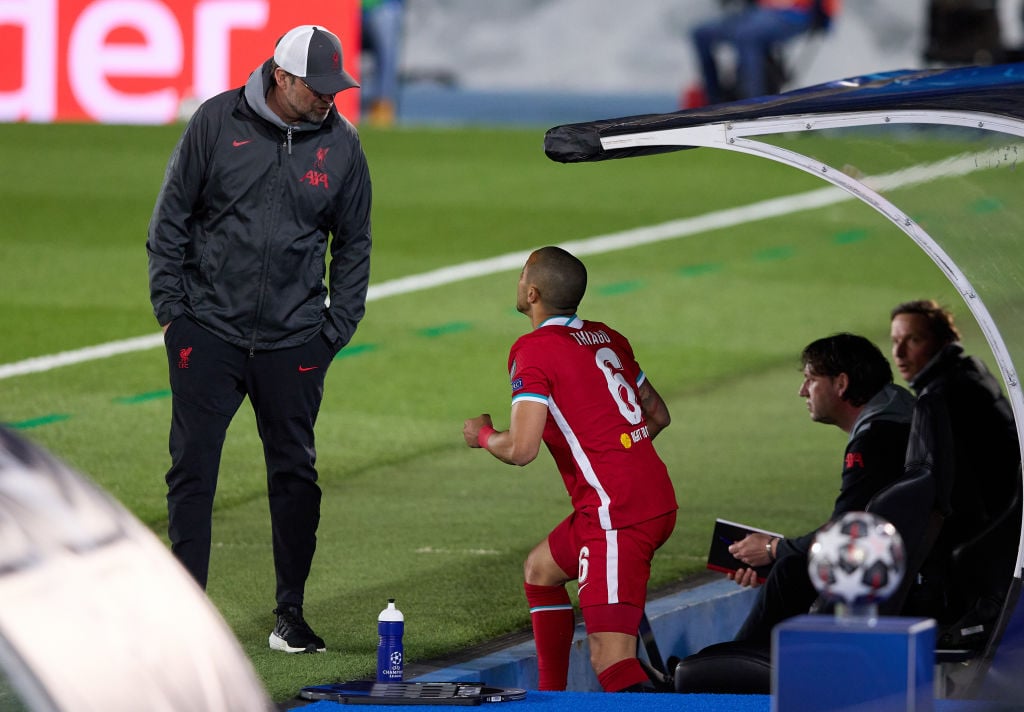 Real Madrid v Liverpool FC - UEFA Champions League Quarter Final: Leg One