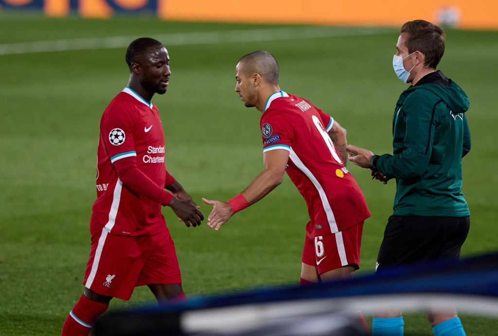 Real Madrid v Liverpool FC - UEFA Champions League Quarter Final: Leg One