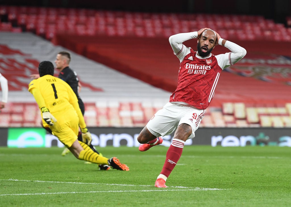 Arsenal FC v Slavia Praha - UEFA Europa League Quarter Final: Leg One