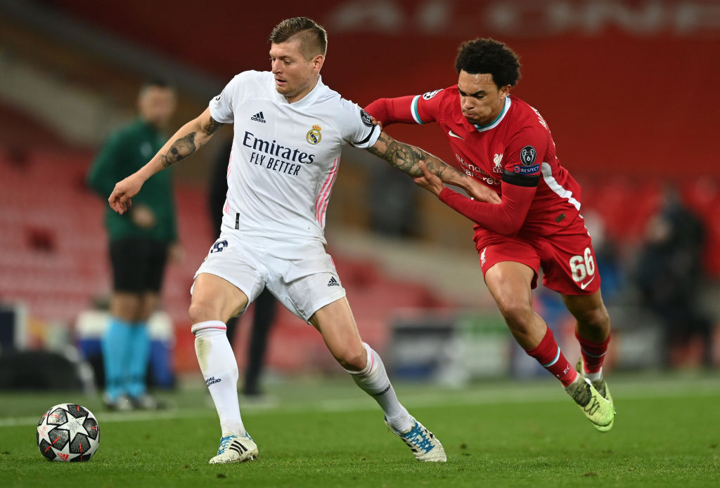 Liverpool FC v Real Madrid - UEFA Champions League Quarter Final: Leg Two