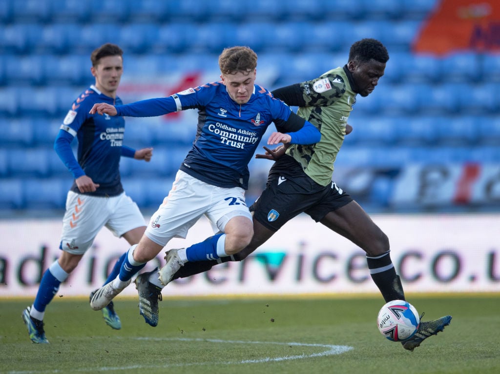 Oldham Athletic v Colchester United - Sky Bet League Two