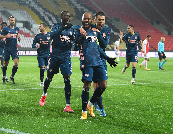 Slavia Praha v Arsenal FC - UEFA Europa League Quarter Final: Leg Two