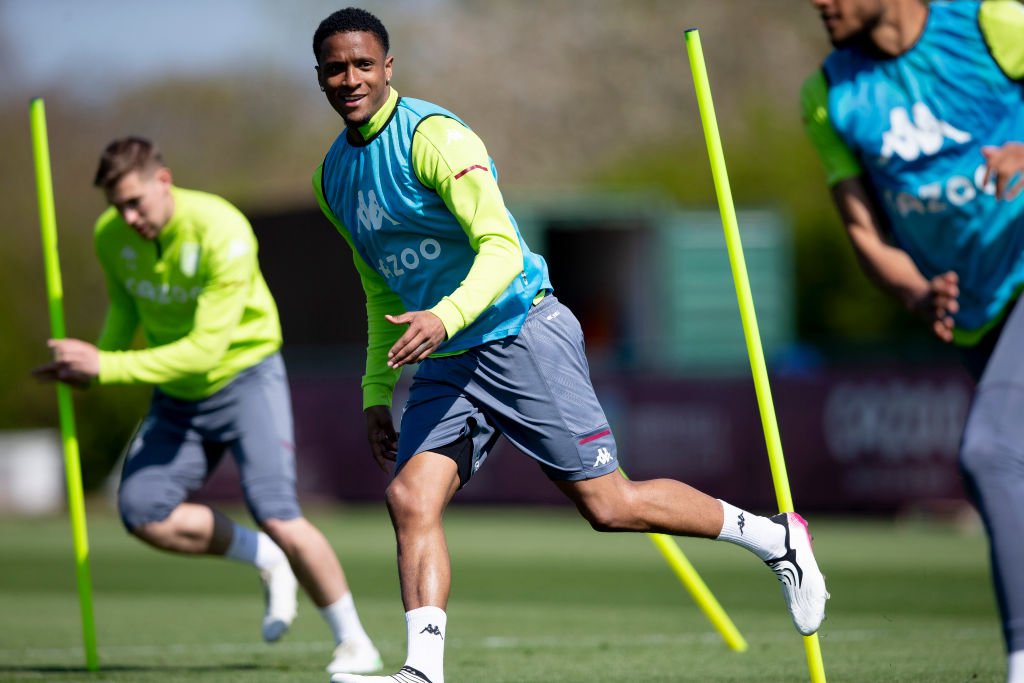 Aston Villa Training and Press Conference