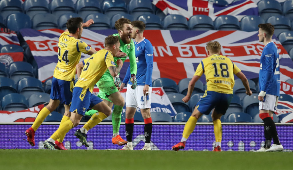 Celtic fans react as Zander Clark posts on Twitter, after goal against Rangers