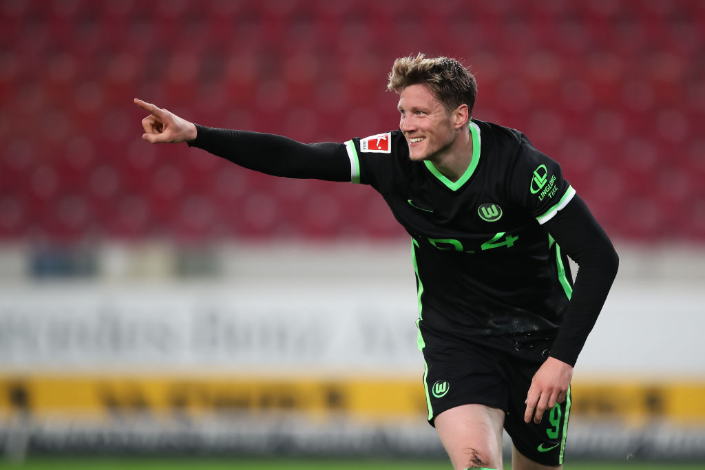 Wout Weghorst scored 25 goals for Wolfsburg this past season