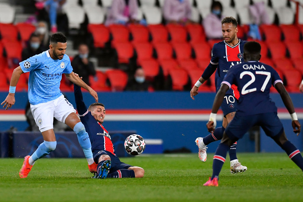 Paris Saint-Germain v Manchester City - UEFA Champions League Semi Final: Leg One