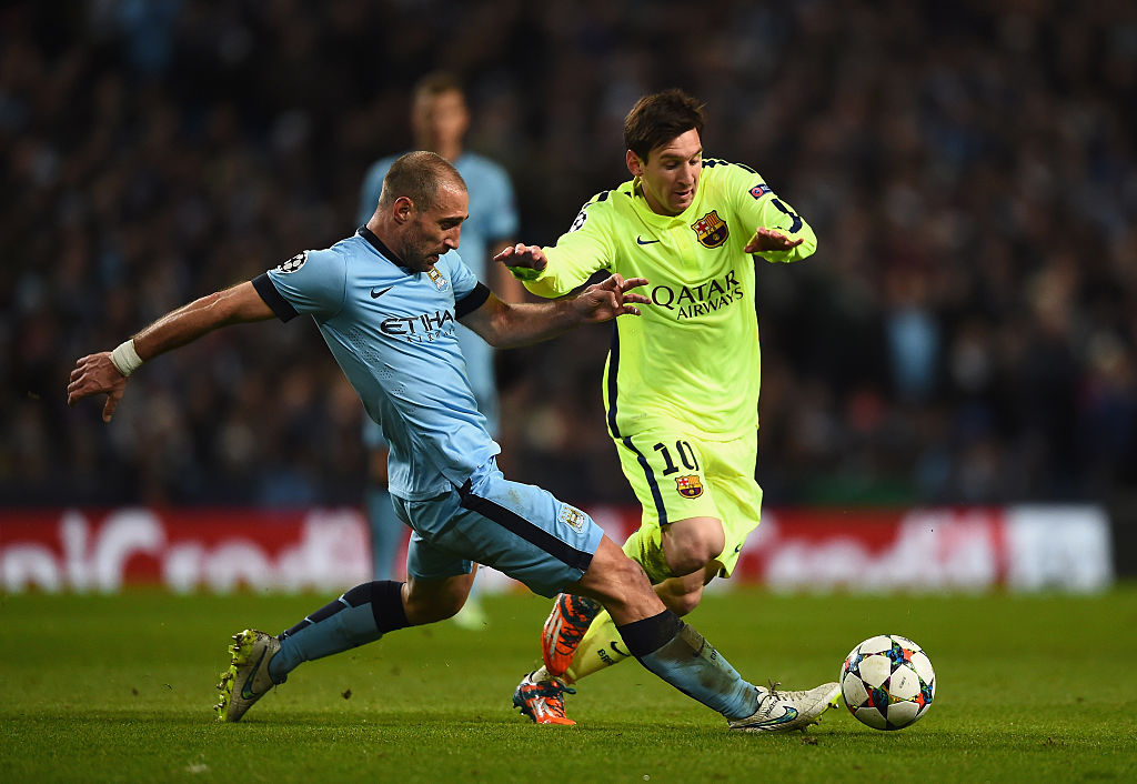Manchester City v Barcelona - UEFA Champions League Round of 16