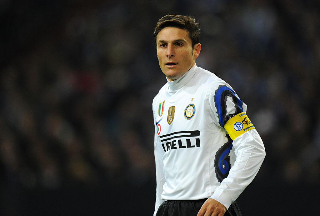 SOCCER - UEFA Champions League Quarterfinal - Schalke 04 vs. Inter Milan