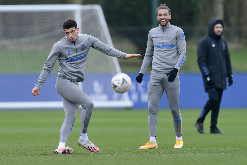 Everton Training Session