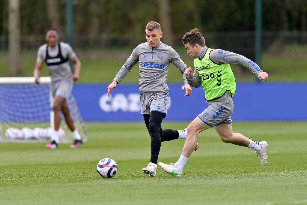 Everton Training Session