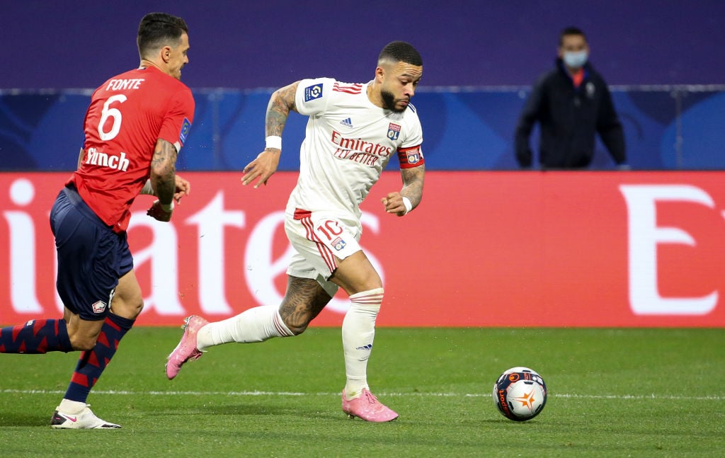 liverpool-transfer-target-memphis-depay-lyon-barcelona-losc-lille-dribbles-ligue-1