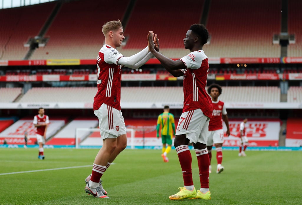 Thomas Frank names five 'outstanding' Arsenal players