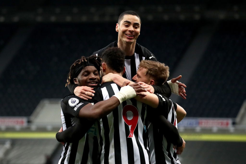 Newcastle fans on Twitter can't get enough of 'King' Saint-Maximin