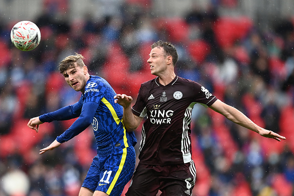leicester-city-johnny-evans-fa-cup-final-wembley-stadium-chelsea-timo-werner