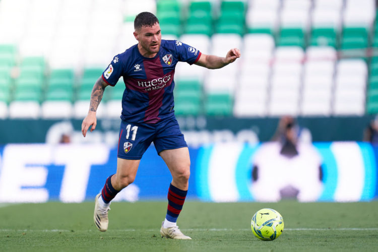 Javi Galan emerges as Romain Perraud transfer alternative for Leeds United as Huesca exit clause halved