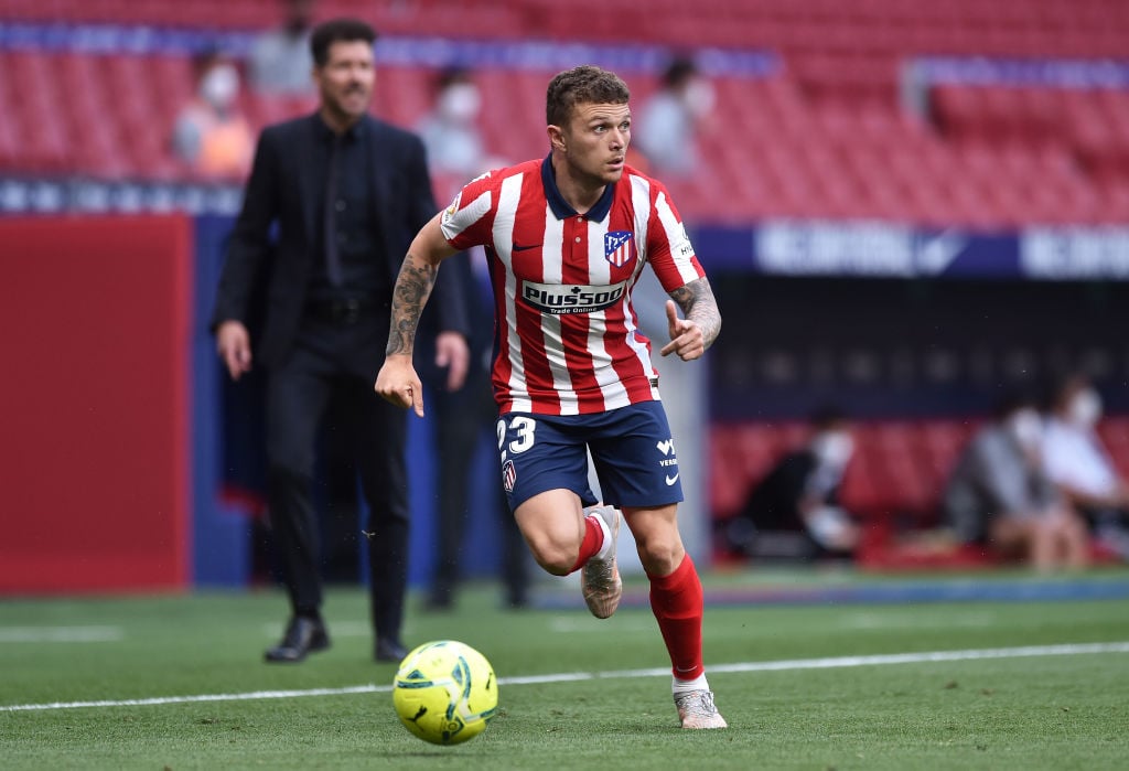 Arsenal retain an interest in Atletico Madrid defender Kieran Trippier with the Gunners tempted to attempt a swap-deal for the England international.