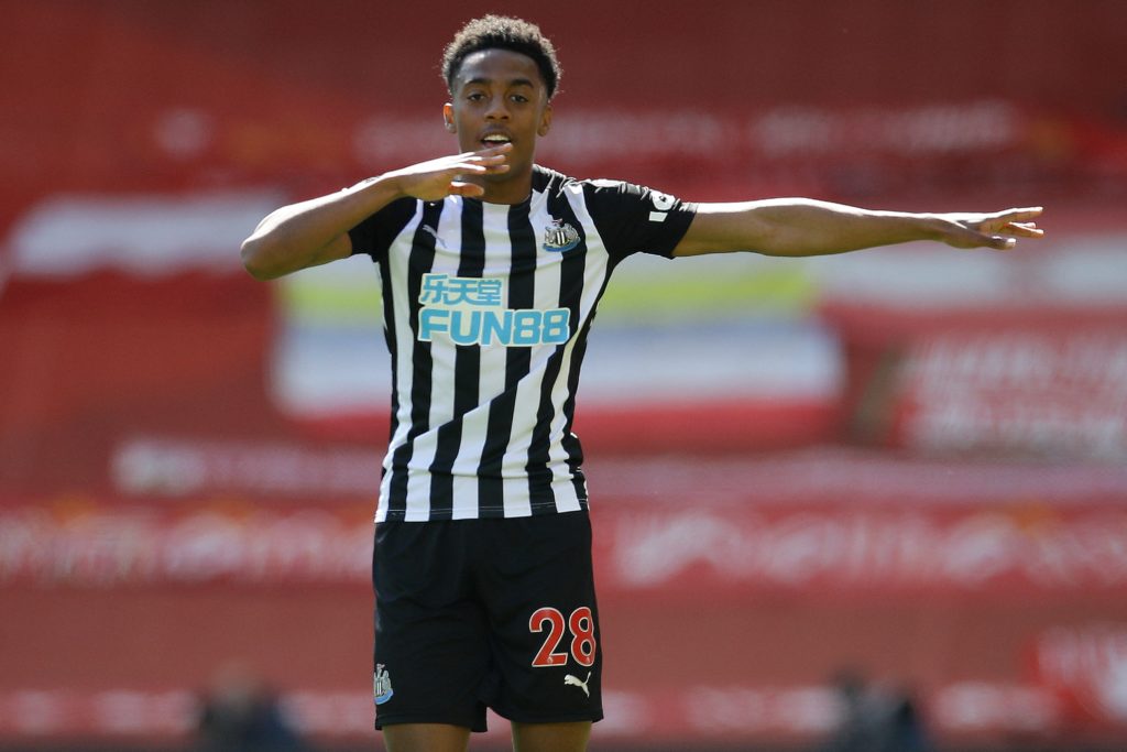 newcastle-united-arsenal-joe-willock-liverpool-anfield